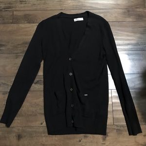 Hollister cardigan black very cozy